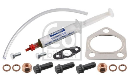 Turbocharger, mounting kit