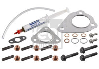 Turbocharger, mounting kit