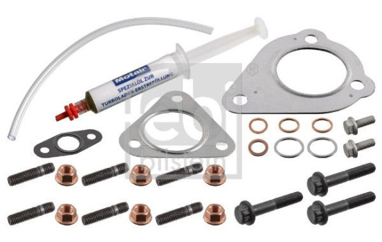 Turbocharger, mounting kit