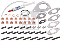 Turbocharger, mounting kit
