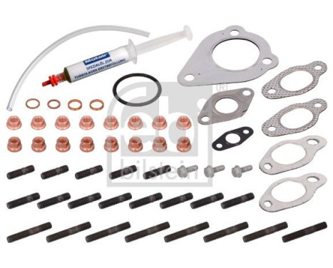Turbocharger, mounting kit