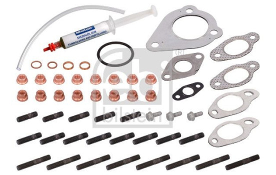 Turbocharger, mounting kit