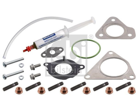 Turbocharger, mounting kit