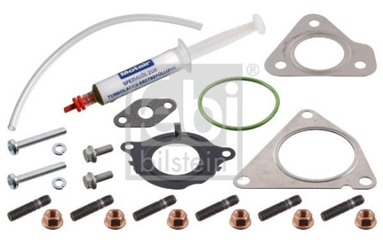 Turbocharger, mounting kit