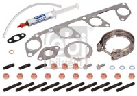 Turbocharger, mounting kit