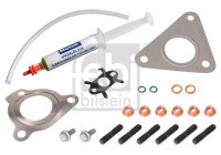 Turbocharger, mounting kit