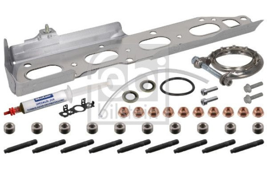 Turbocharger, mounting kit