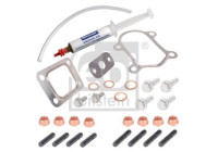 Turbocharger, mounting kit