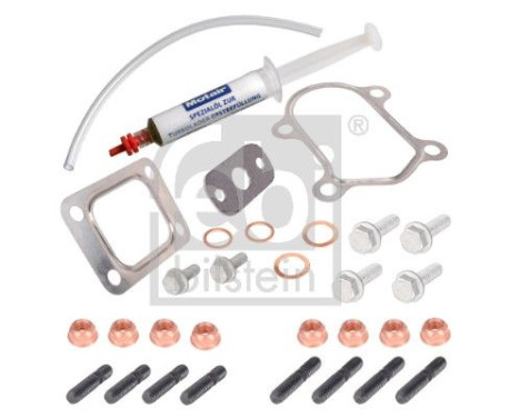 Turbocharger, mounting kit