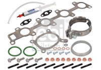 Turbocharger, mounting kit