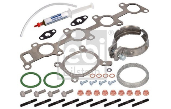 Turbocharger, mounting kit