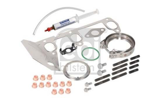 Turbocharger, mounting kit