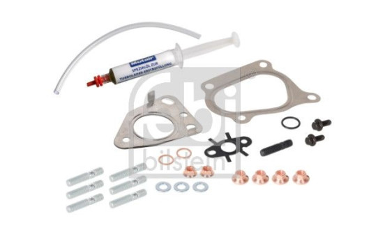 Turbocharger, mounting kit