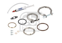 Turbocharger, mounting kit