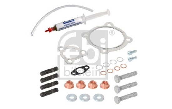 Turbocharger, mounting kit
