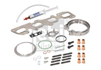 Turbocharger, mounting kit
