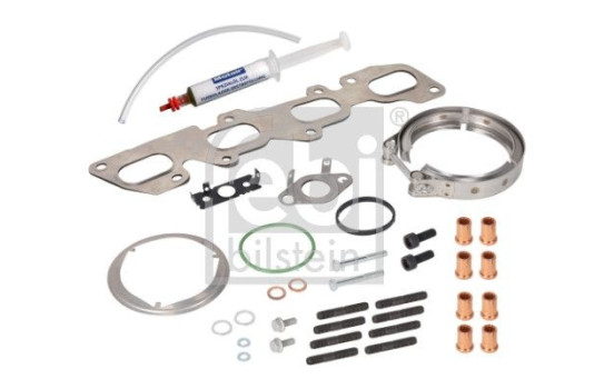 Turbocharger, mounting kit