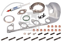 Turbocharger, mounting kit