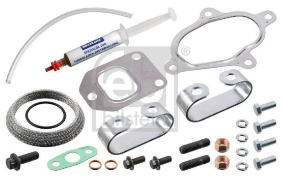 Turbocharger, mounting kit