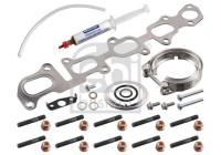 Turbocharger, mounting kit