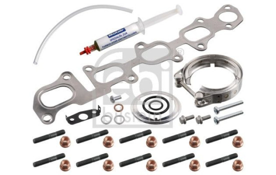 Turbocharger, mounting kit