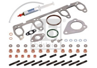 Turbocharger, mounting kit