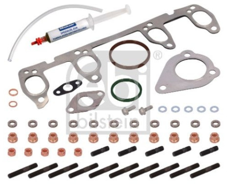 Turbocharger, mounting kit