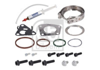 Turbocharger, mounting kit