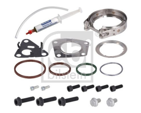 Turbocharger, mounting kit