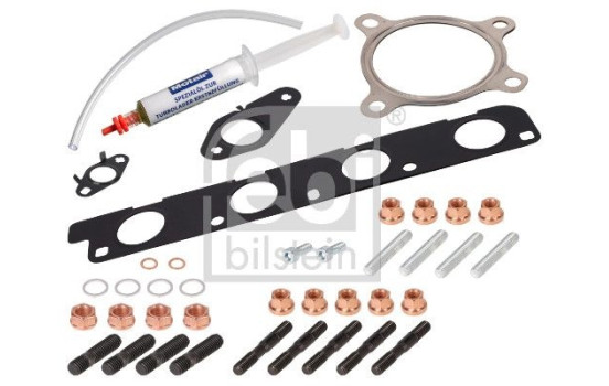 Turbocharger, mounting kit