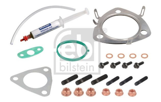 Turbocharger, mounting kit