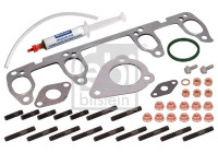 Turbocharger, mounting kit