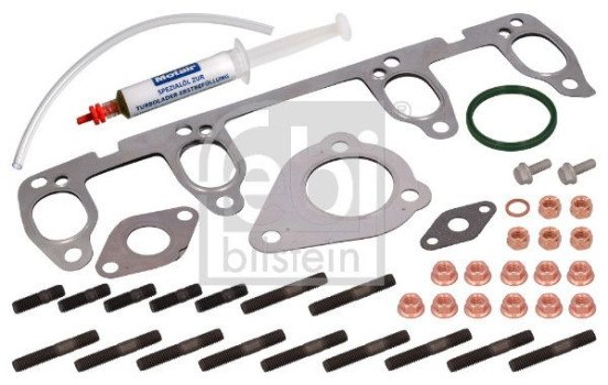 Turbocharger, mounting kit