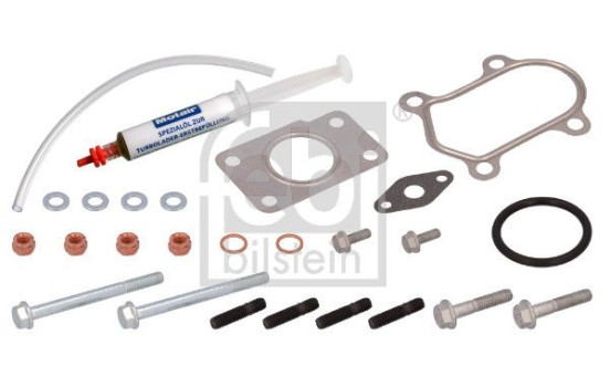 Turbocharger, mounting kit