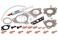 Turbocharger, mounting kit