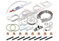 Turbocharger, mounting kit