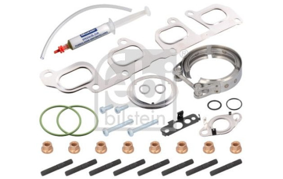Turbocharger, mounting kit