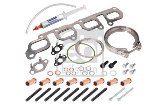 Turbocharger, mounting kit