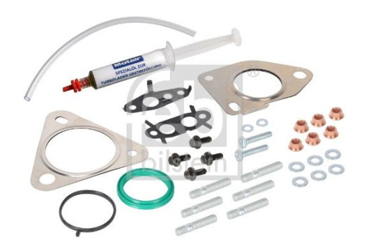 Turbocharger, mounting kit