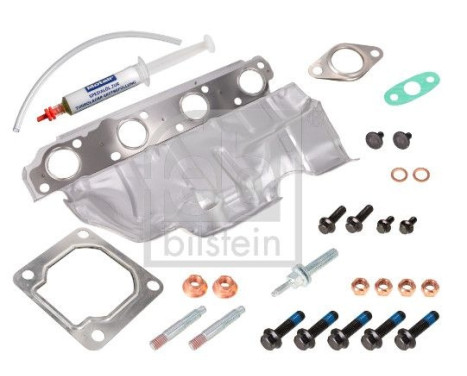 Turbocharger, mounting kit