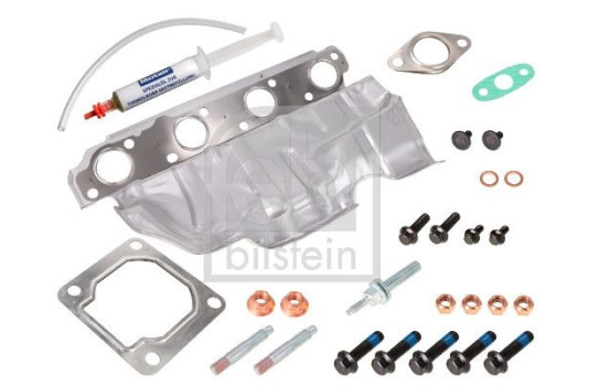 Turbocharger, mounting kit