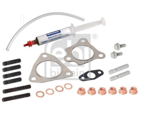 Turbocharger, mounting kit