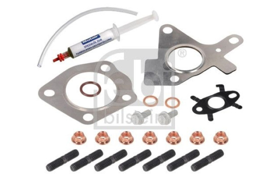 Turbocharger, mounting kit