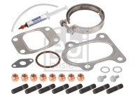 Turbocharger, mounting kit