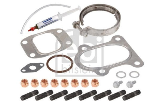 Turbocharger, mounting kit