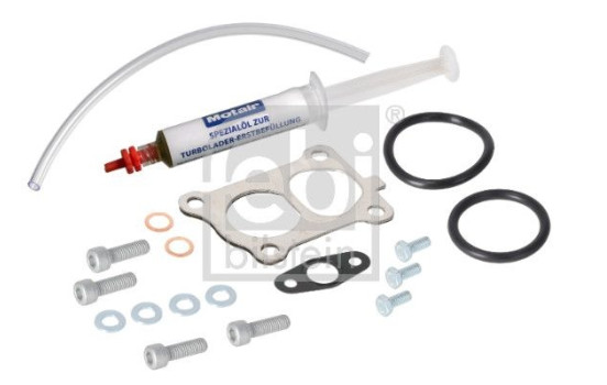 Turbocharger, mounting kit