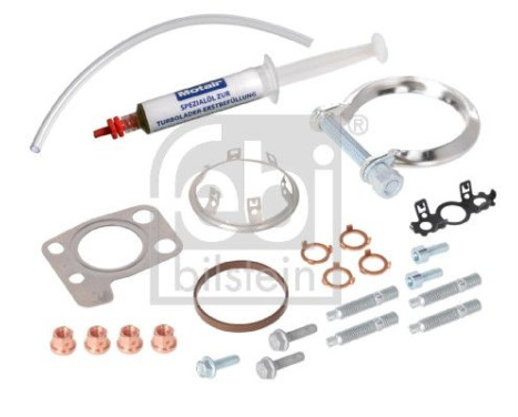 Turbocharger, mounting kit