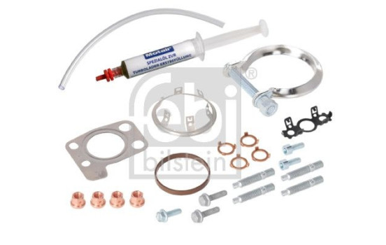 Turbocharger, mounting kit