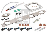 Turbocharger, mounting kit