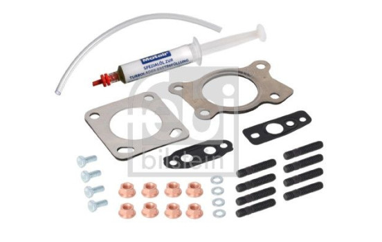 Turbocharger, mounting kit